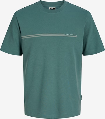 Jack & Jones Plus Μπλουζάκι 'JCOFUSION' σε πράσινο: μπροστά