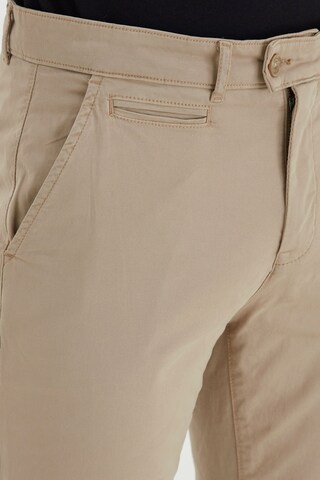 Casual Friday Slim fit Chino Pants 'TORSON' in Beige