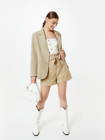 River Island regular Παντελόνι σε μπεζ