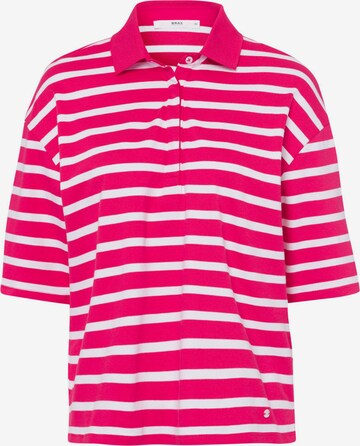 Brax feel good Poloshirt in Pink: predná strana