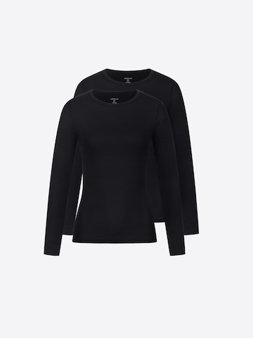 T-shirt 'LIGHT TOUCH' Erlich Textil en noir