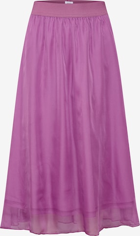 SAINT TROPEZ Skirt 'Coral' in Purple: front