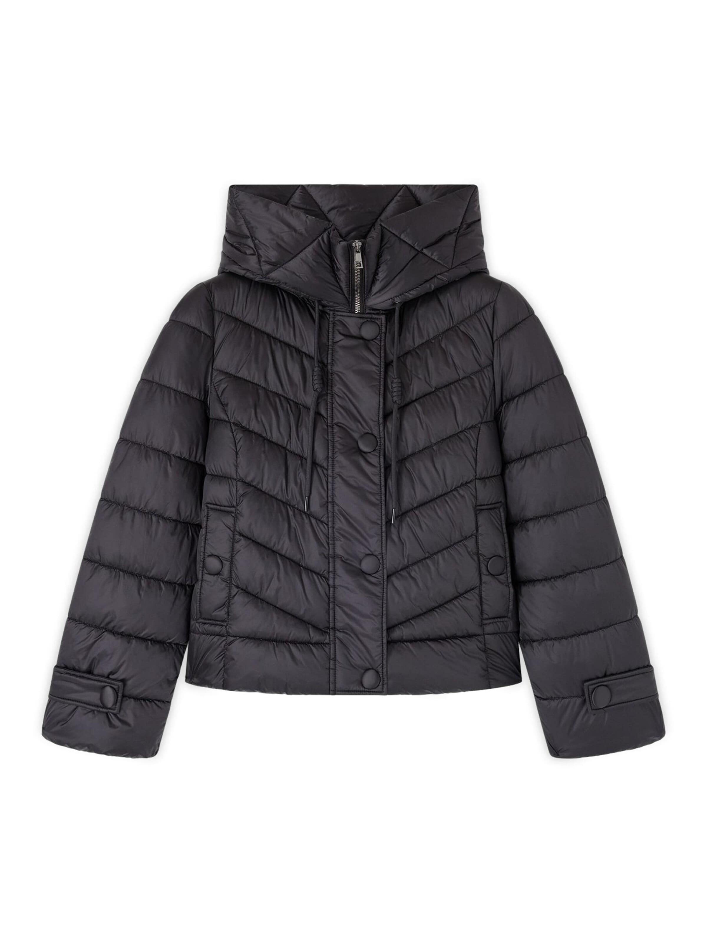 Veste d’hiver MOTIVI en noir : devant