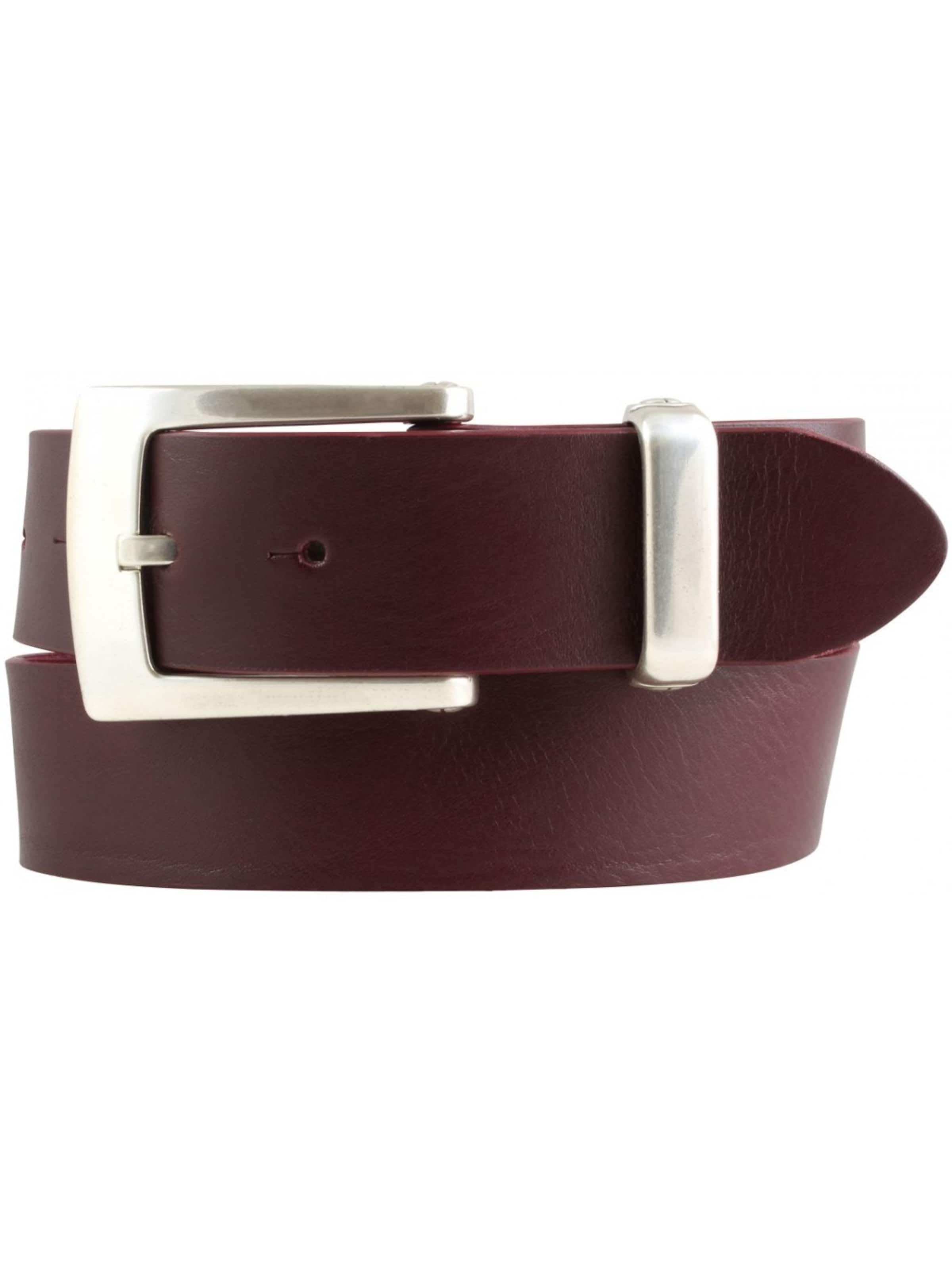 BELTINGER Belt 'Cagliaria' in Red: front