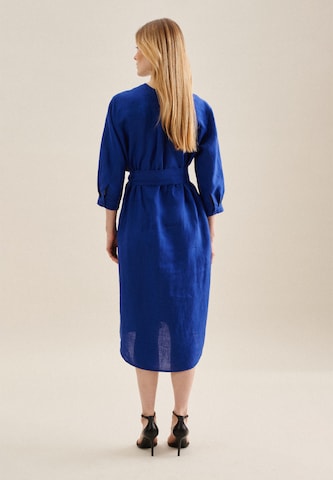 SEIDENSTICKER Kleid ' Schwarze Rose ' in Blau