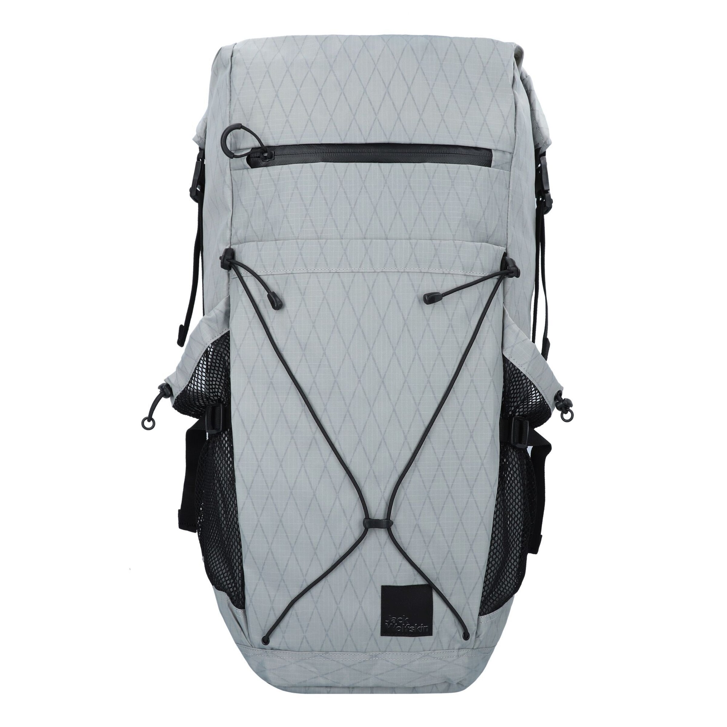 JACK WOLFSKIN Sports backpack in Grey: front