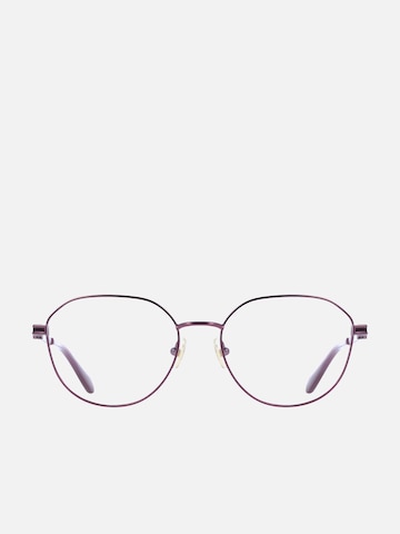 FERRAGAMO Sunglasses 'Ferragamo SF2236 Matte rose gold 54/18/140 WOMAN Eyewear Frame' in Red: front