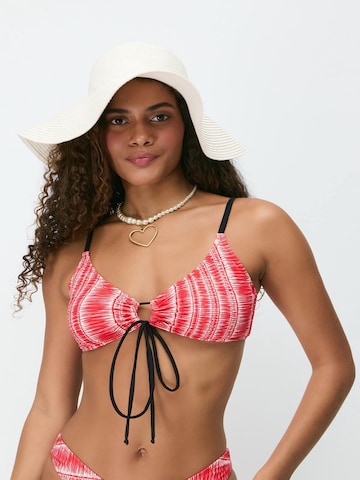 C&City Trojúhelníková Bikiny – červená