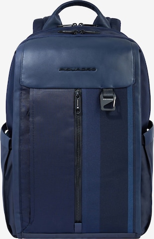 Piquadro Backpack 'Steve' in Blue: front