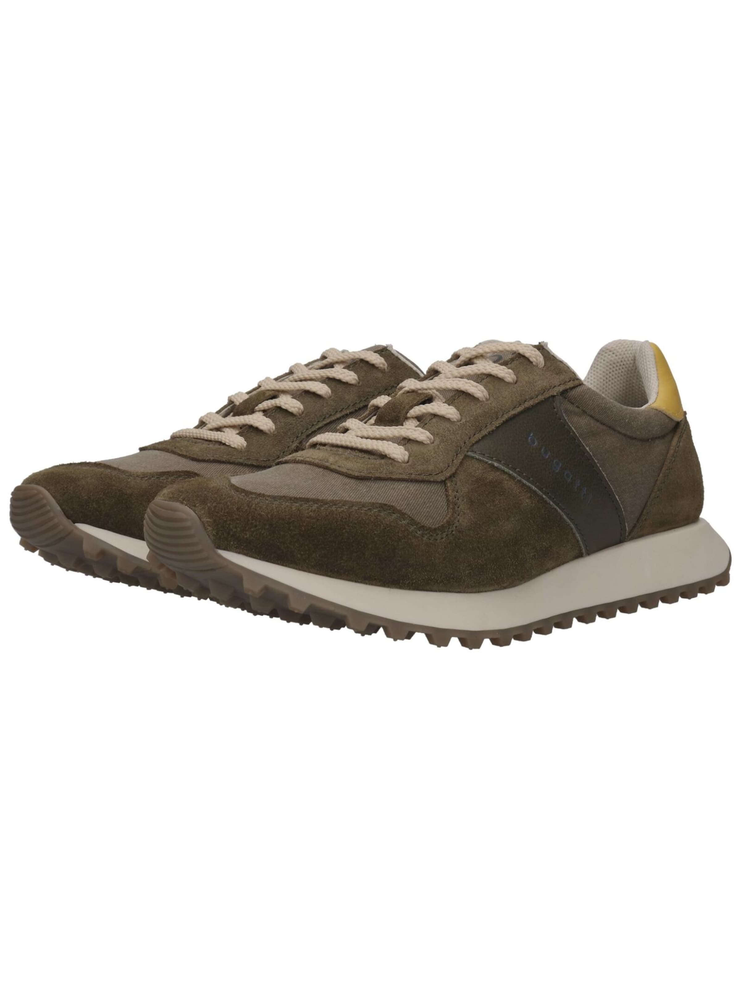 Baskets basses bugatti en vert