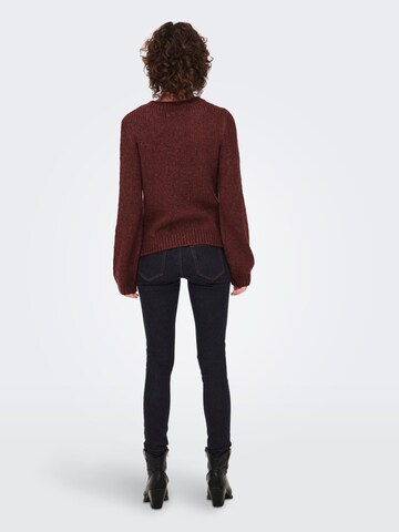 JDY Sweater 'Dinea' in Red