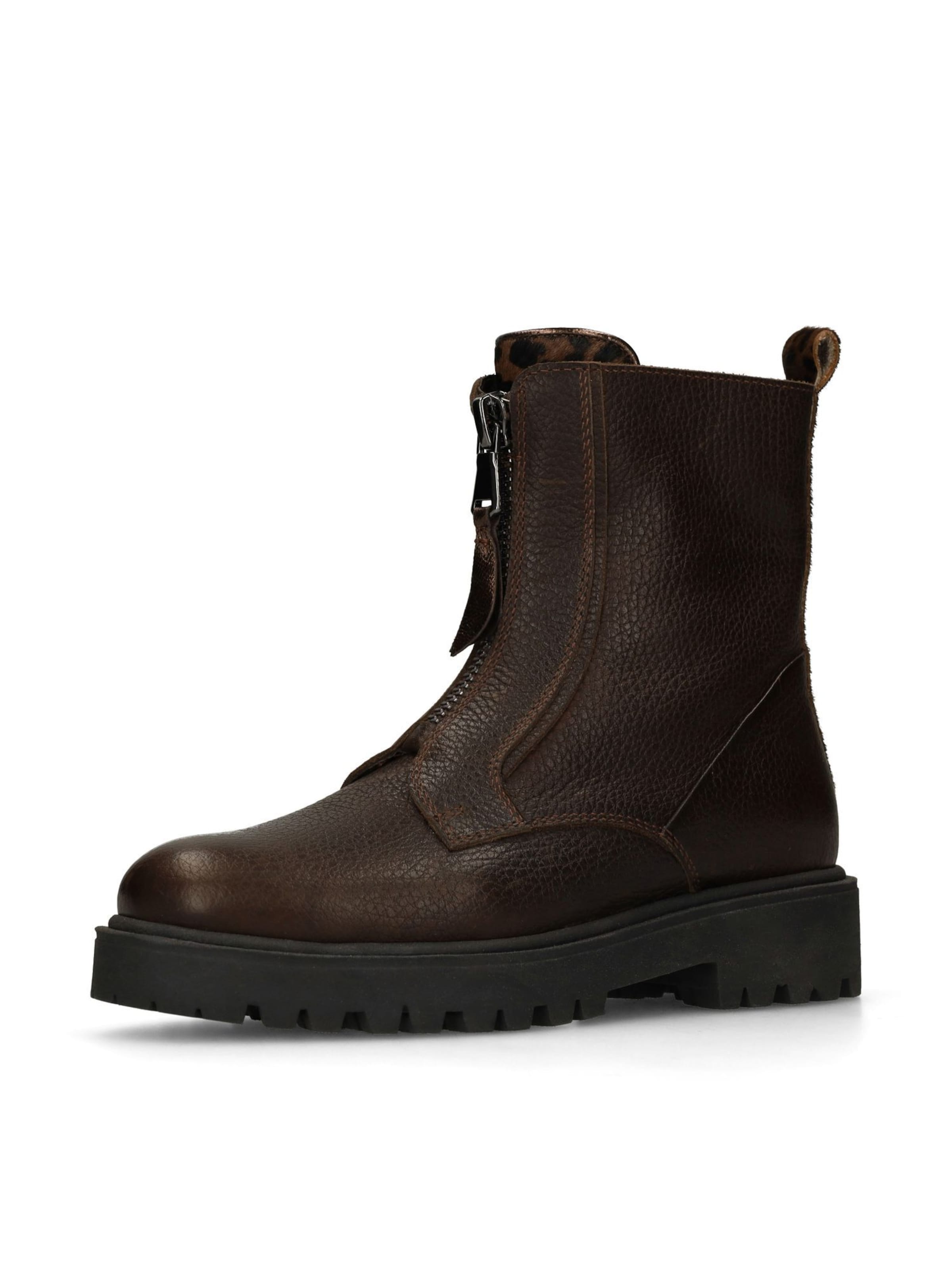 MANFIELD Stiefelette in Braun: Vorderseite