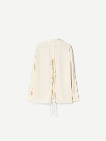 Bershka Bluza | bež barva