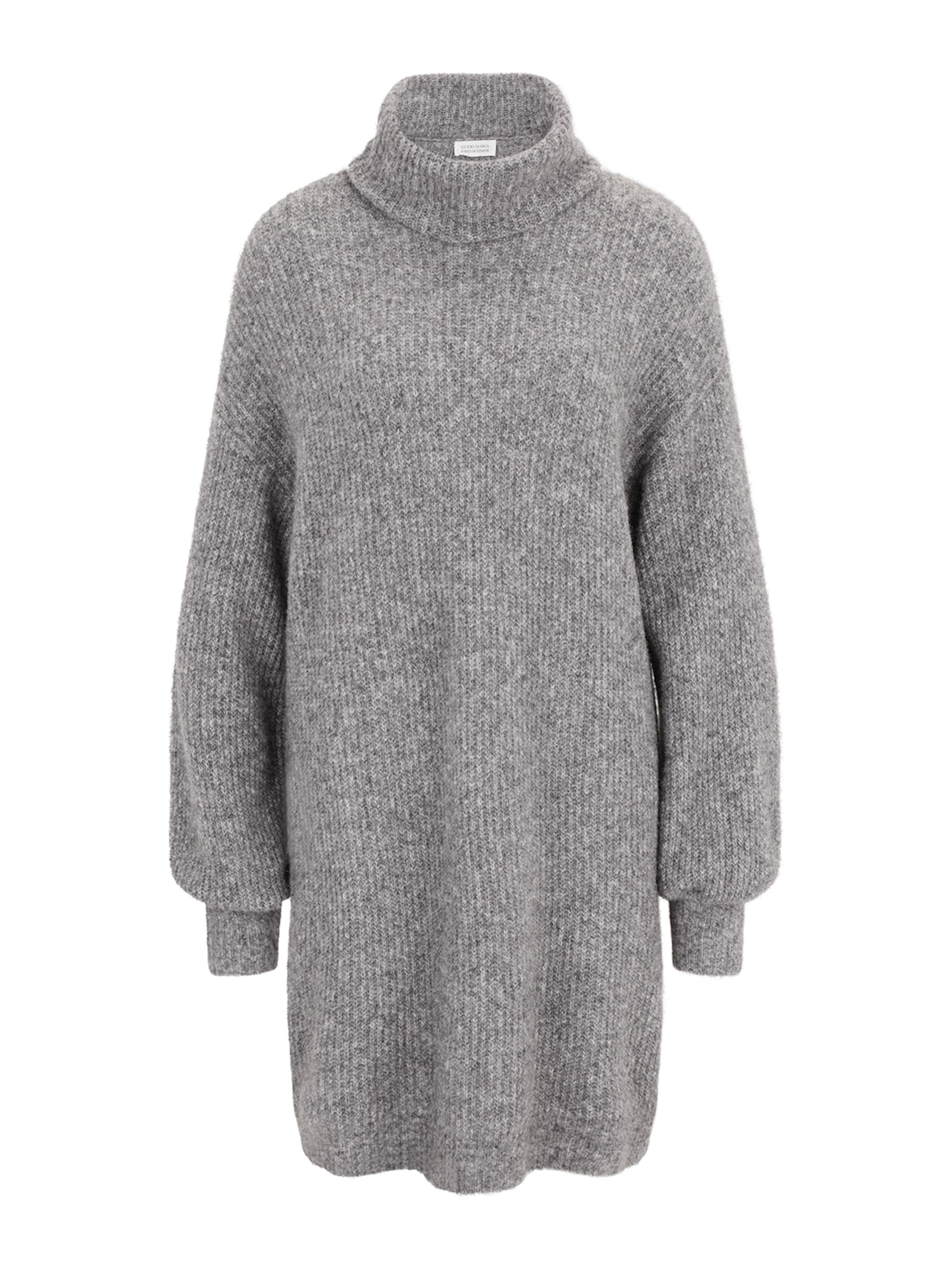 Guido Maria Kretschmer WomenPletena haljina 'Insa' - siva boja: prednji dio