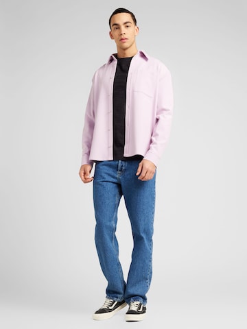 Won Hundred Regular fit Button Up Shirt 'Knox' in Pink