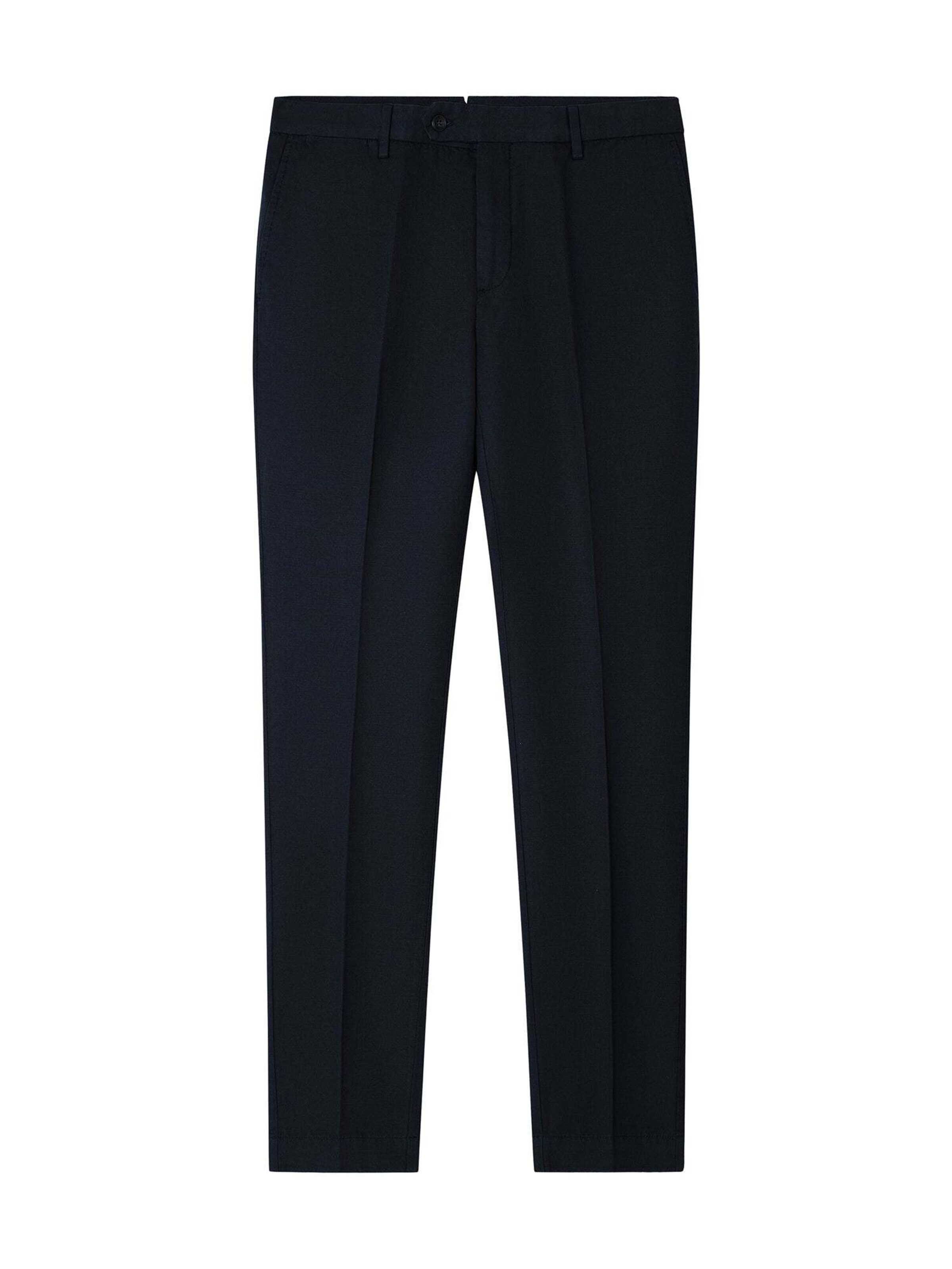 Pantalon chino Hackett London en bleu : devant