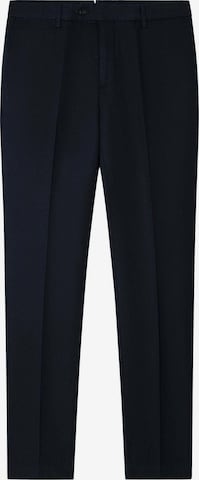 Coupe slim Pantalon chino Hackett London en bleu : devant