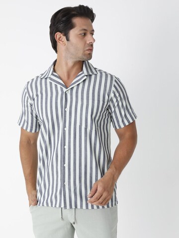 Coupe regular Chemise By Diess Collection en bleu : devant