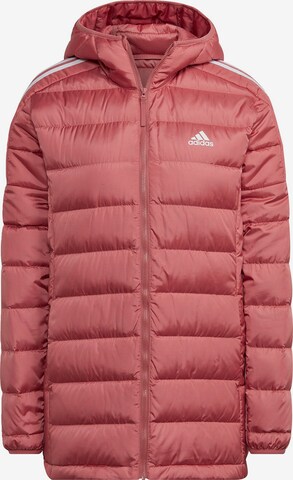 ADIDAS SPORTSWEAR Athletic Jacket in Red: front