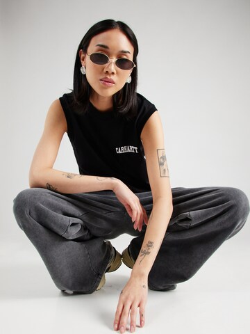 Carhartt WIP Top 'University' in Black