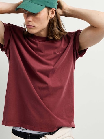 Pepe Jeans Shirt in Rot: Vorderseite
