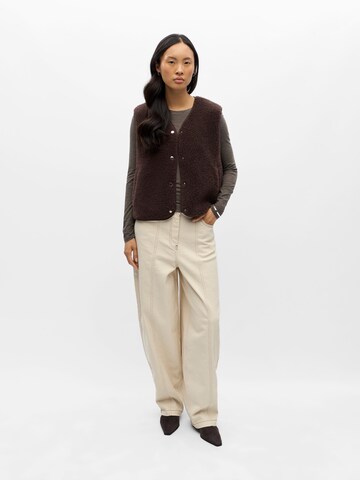 Gilet 'OBJELLA' OBJECT en marron