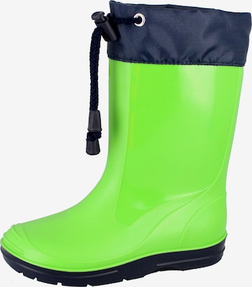 BECK Rubber Boots in Green: front