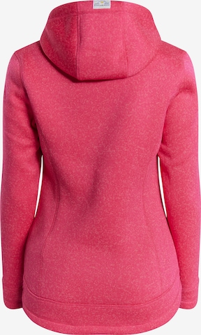 Jachetă  fleece de la Schmuddelwedda pe roz