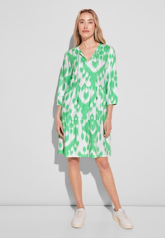 STREET ONE Shirt Dress in Green