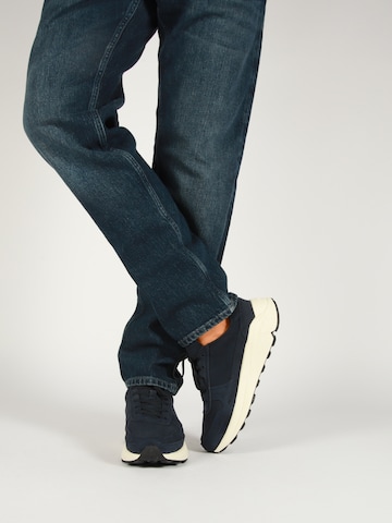 BLACKSTONE - Sapatilhas baixas 'V-Kilian EG595' em azul