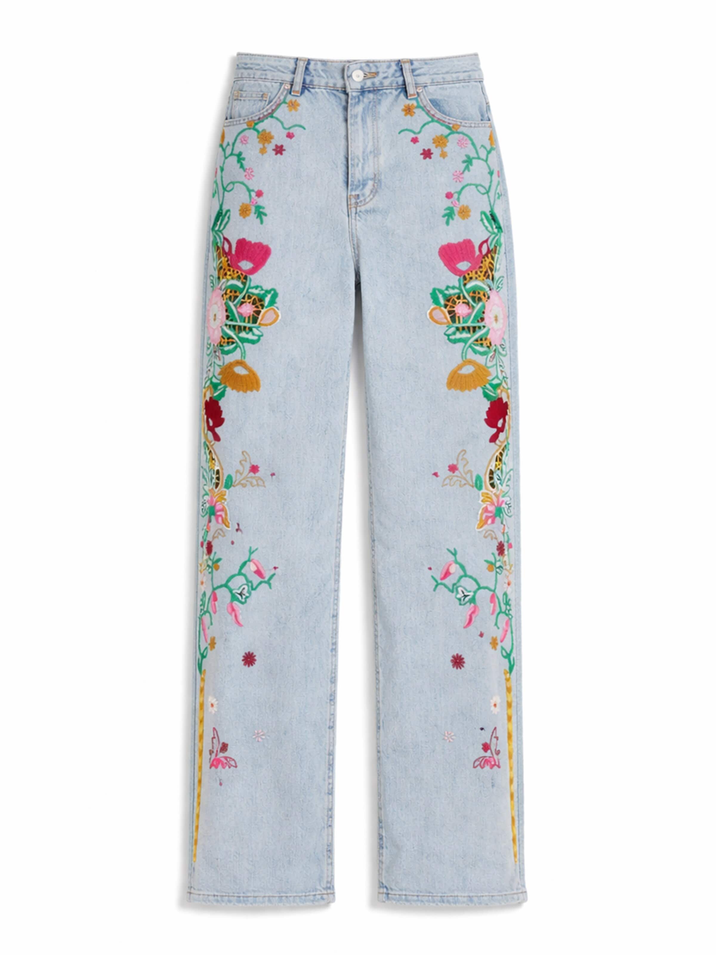 Regular Jean 'STRAIGHT LOW RISE  JEANS' IT'S BASIC en bleu : devant