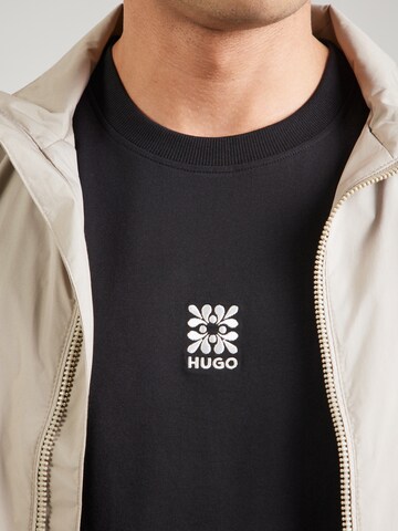 HUGO - Camiseta 'Darusi' en negro