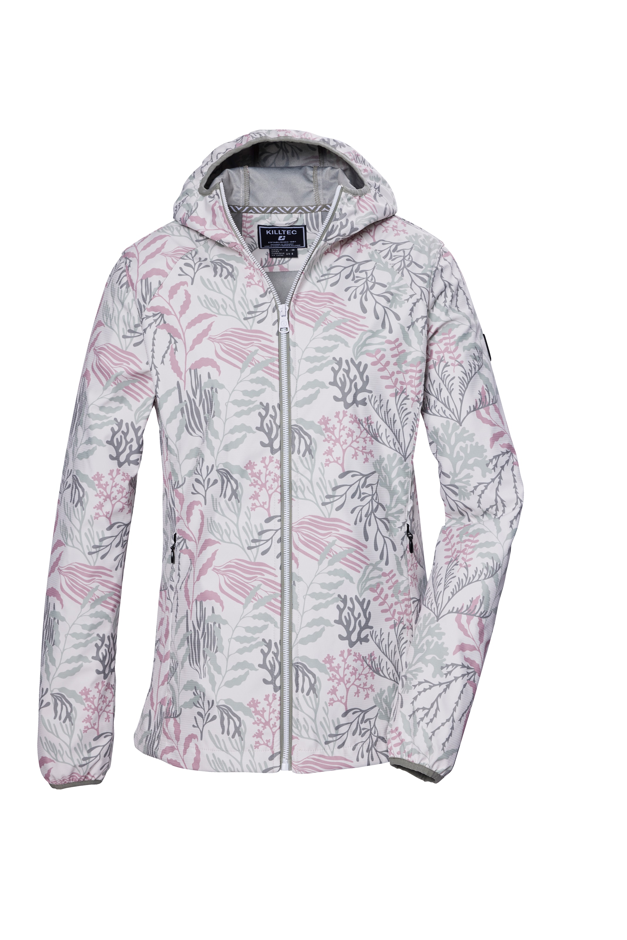 KILLTEC Performance Jacket in Grey: front