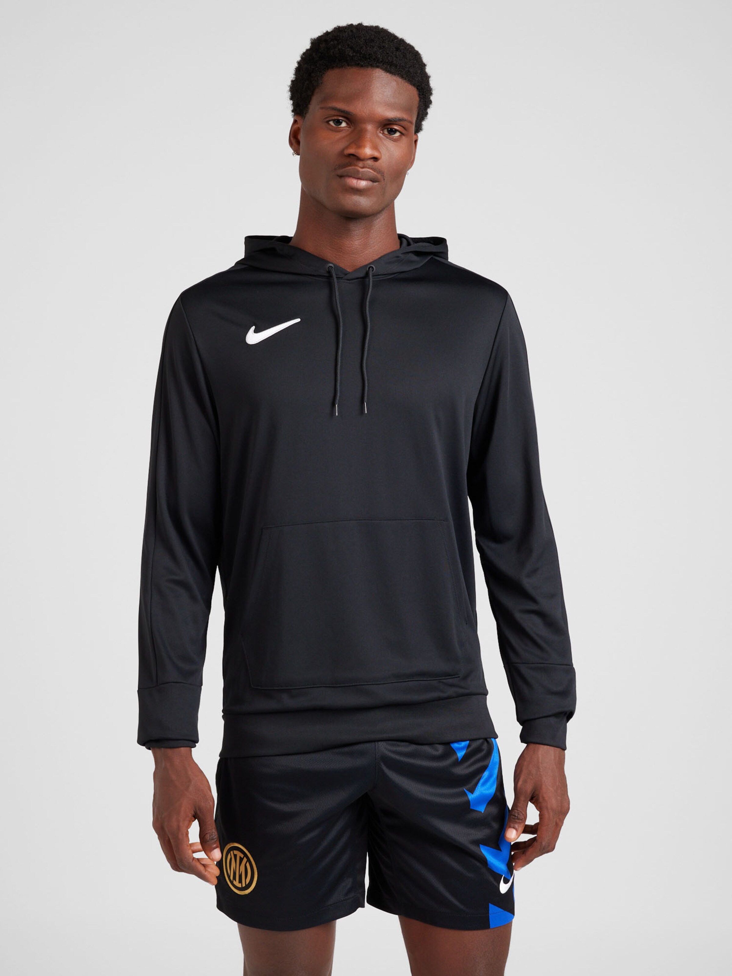 NIKE Sports sweatshirt M NK DF ACD HD MDLYR NOV in Black ABOUT YOU