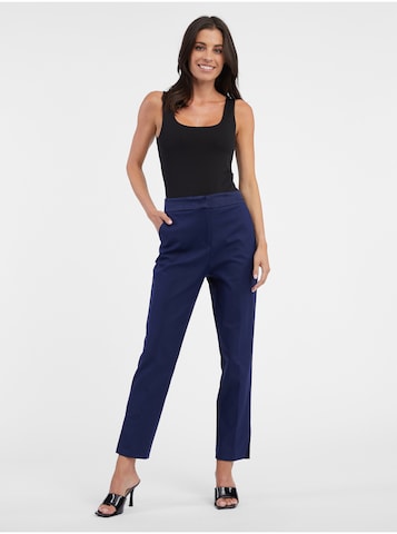 Orsay Regular Pleated Pants in Blue