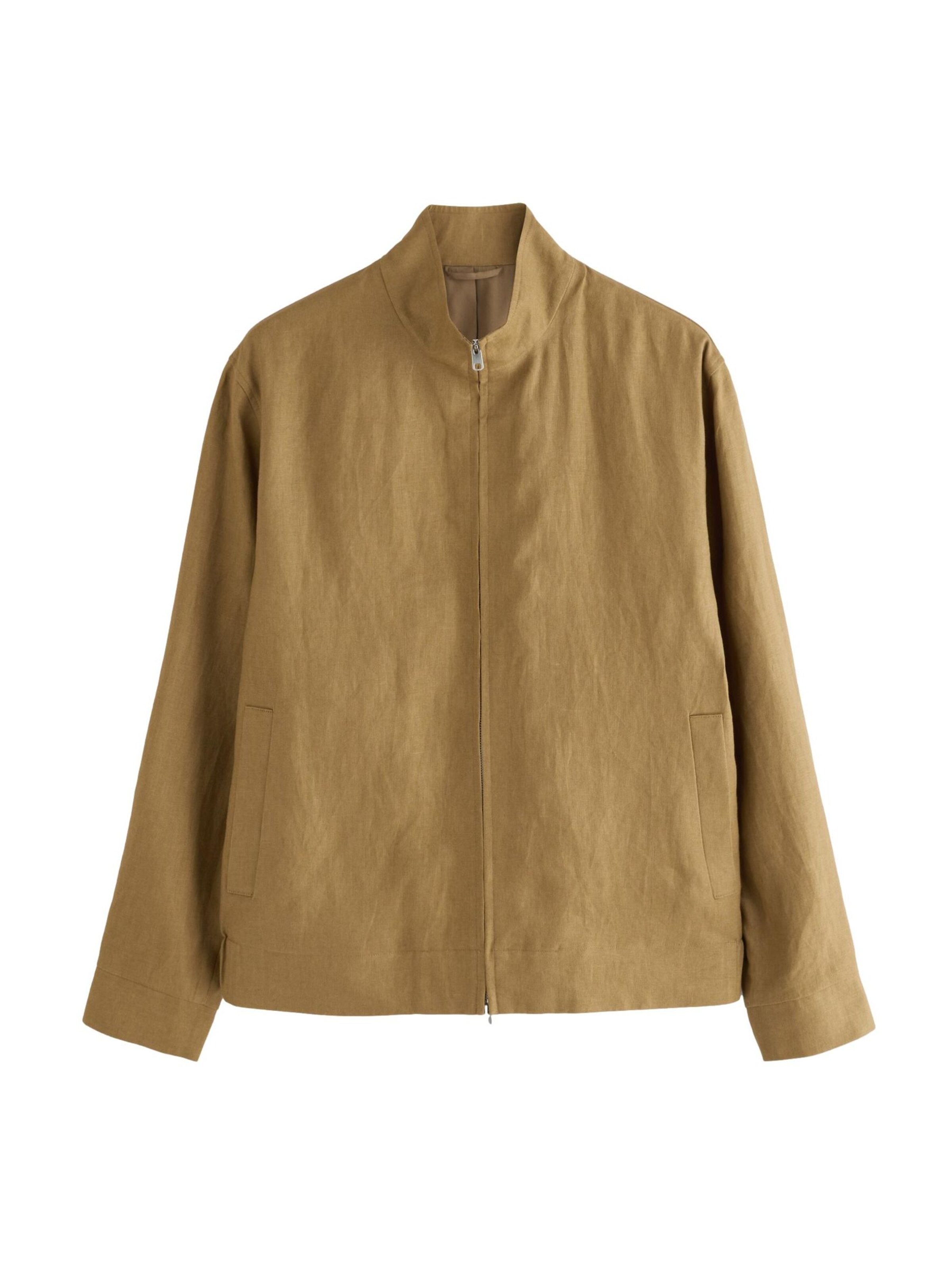 Next Jacke 'N Premium' in Braun: Vorderseite