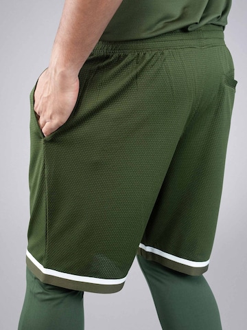 PANTONECLO Boardshorts 'Pantoneclo Men’s Gym Shorts' in Groen