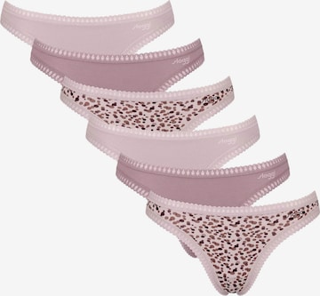 String SLOGGI en rose : devant