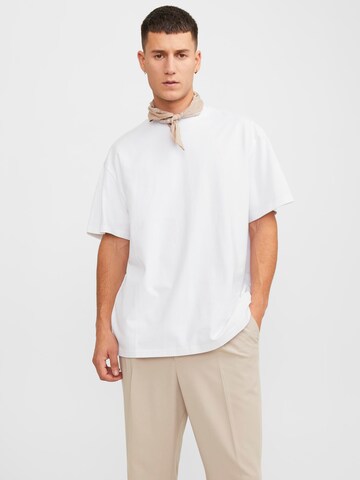 T-Shirt 'Harvey' JACK & JONES en blanc : devant