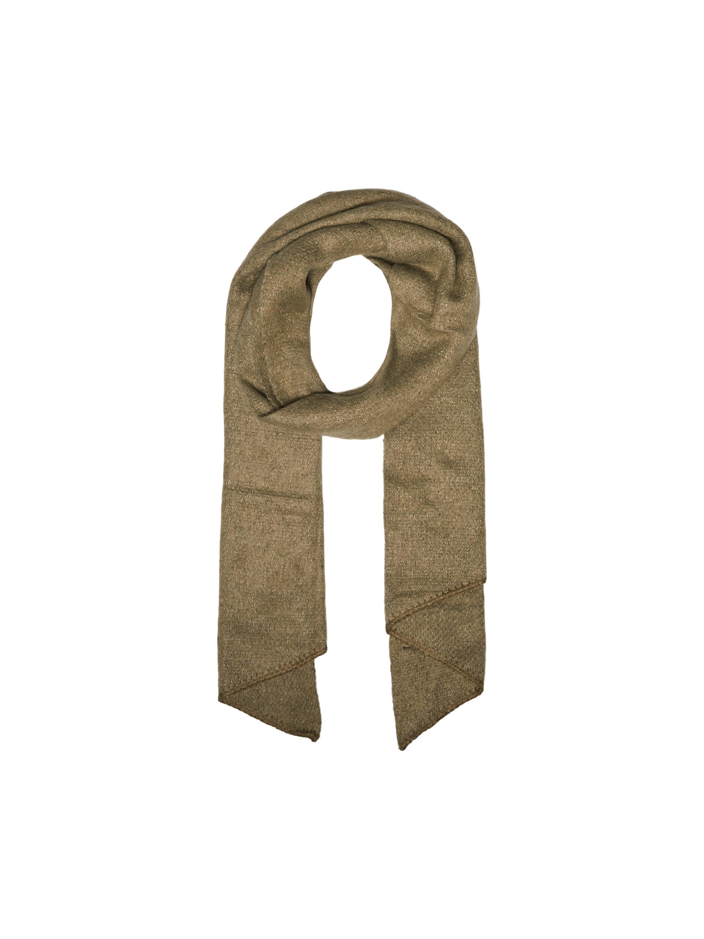 PIECES Schal 'PCPYRON' in Grün: Vorderseite