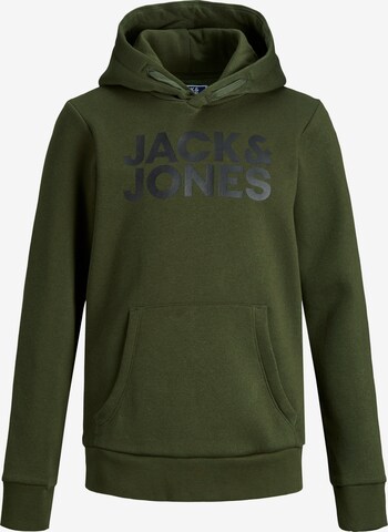 Jack & Jones Junior Sweatshirt in Grün: front