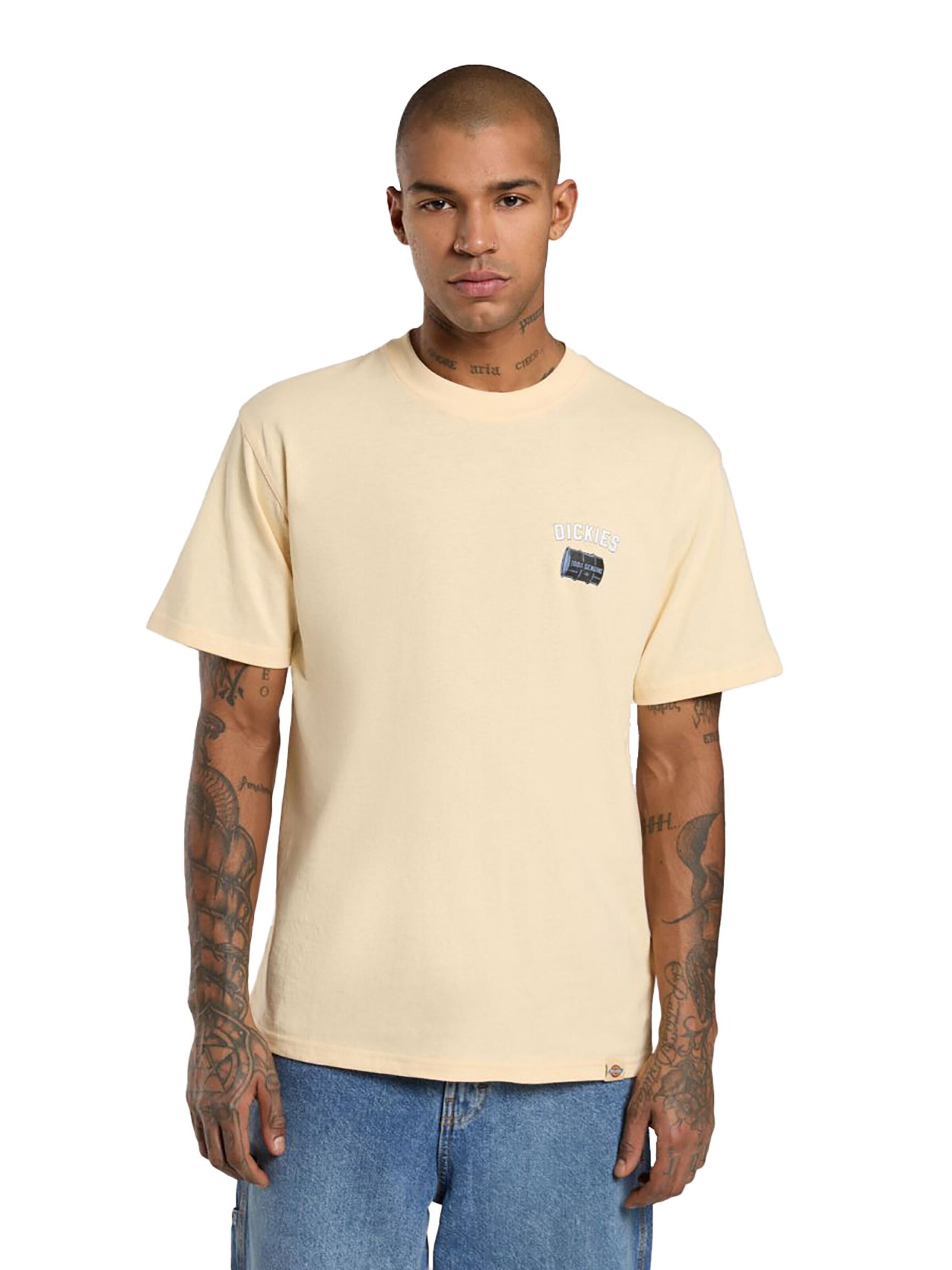 DICKIES Shirt 'Service Crew' in Yellow: front