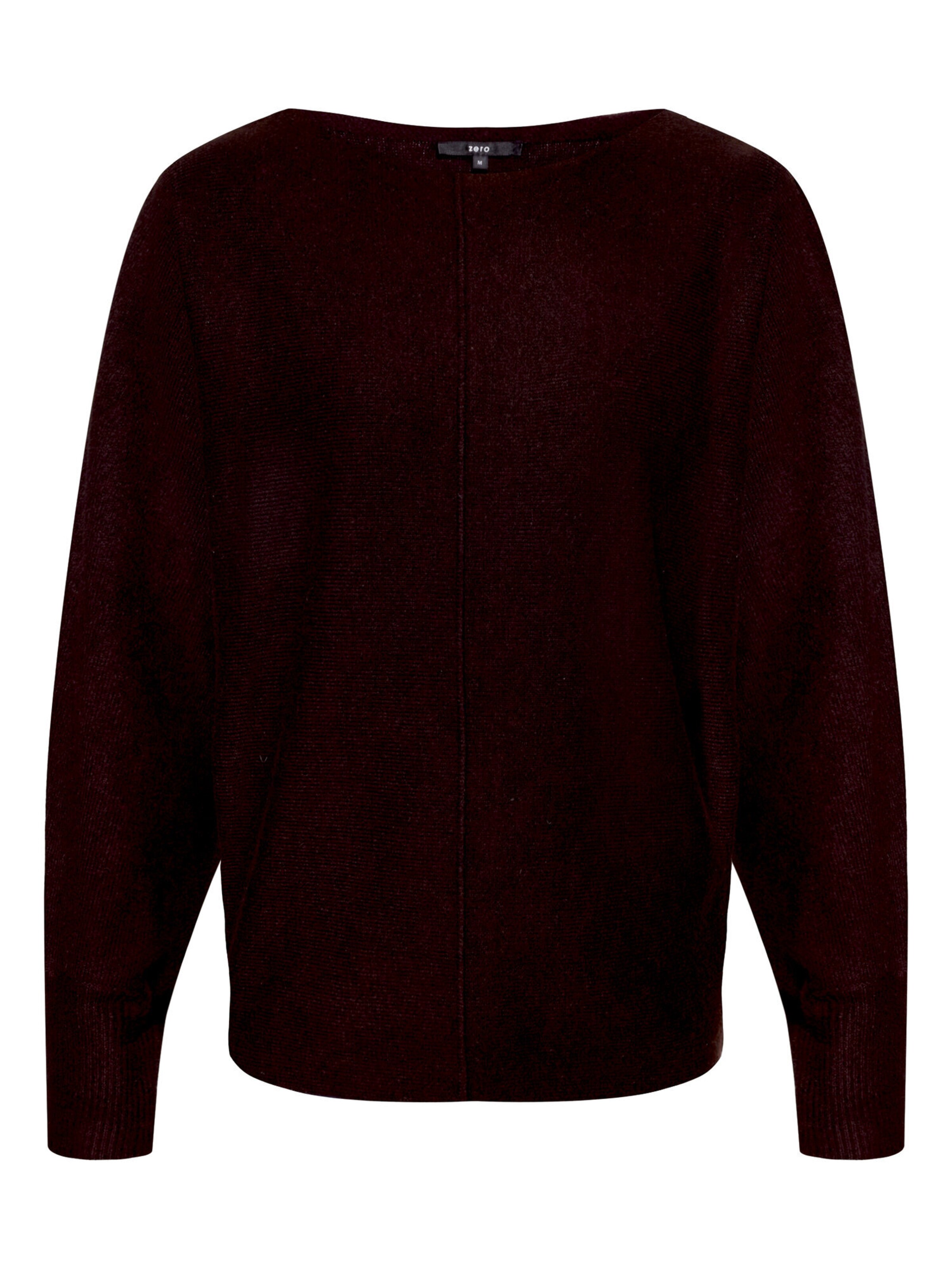 Pull-over zero en marron : devant