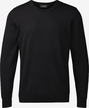 CLIPPER Sweater 'Milan' in Black: front