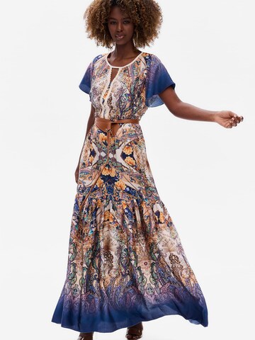 Blue Shadow Kleid‌ in Mischfarben