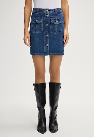 JOOP! Jeans Rok 'Rosa' in Blauw