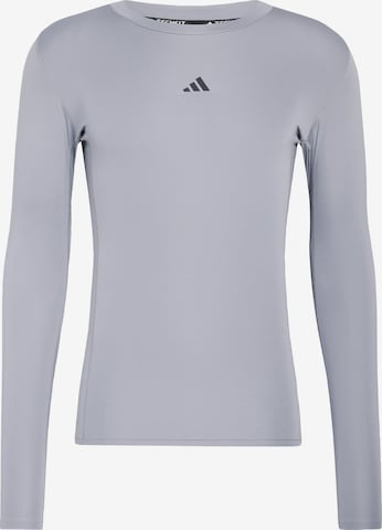ADIDAS PERFORMANCE - Camiseta funcional en gris: frente