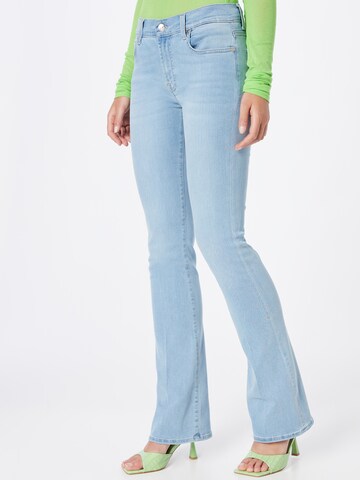 7 for all mankind - Acampanado Vaquero 'Mirage' en azul: frente