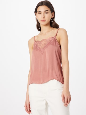 ABOUT YOU Top 'FRANCIS' in Roze: voorkant