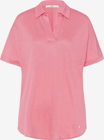 BRAX Shirt 'Clay' in Roze: voorkant
